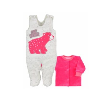 Compleu 2 piese pentru fete Koala Bernard 05-727RO, Multicolor Compleu 2 piese pentru fete Koala Bernard 05-727RO, Multicolor
