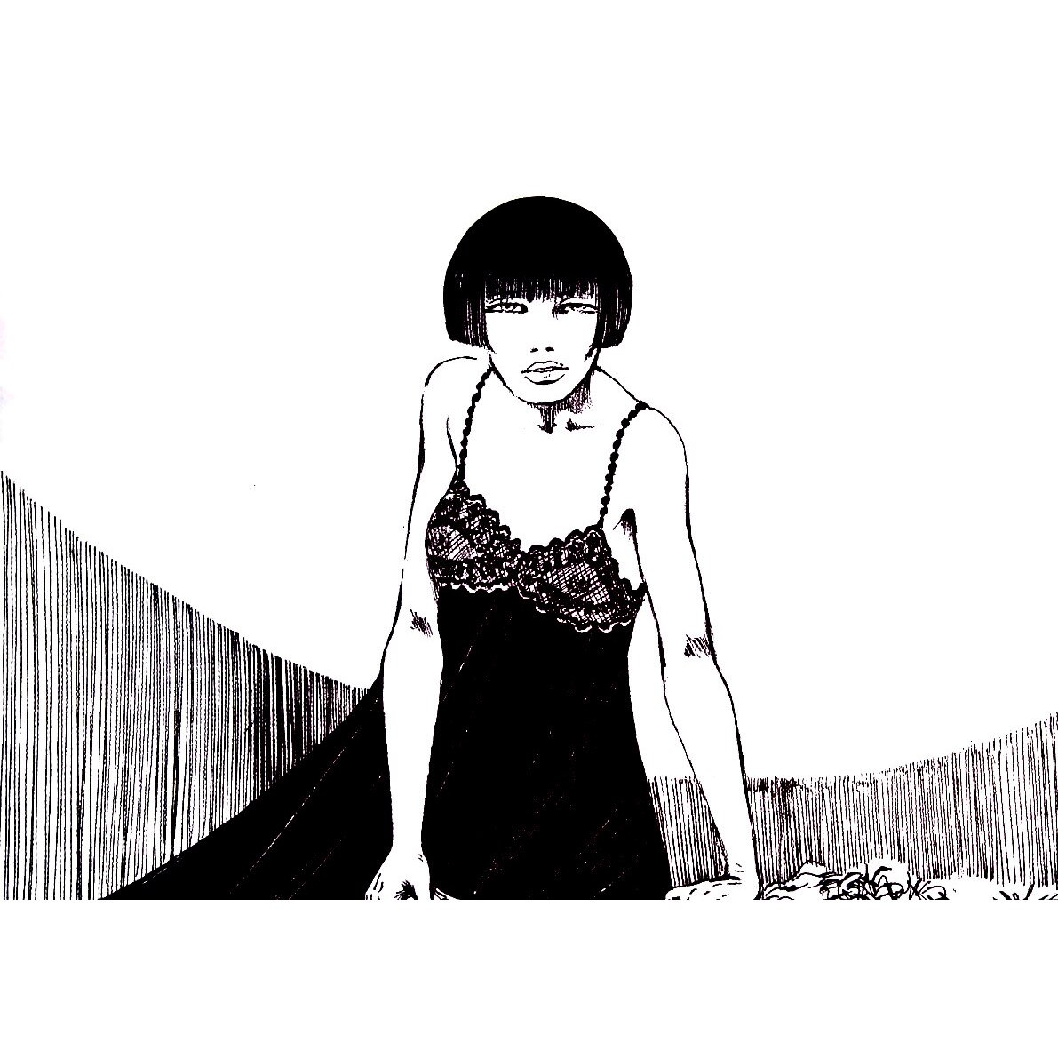 Tablou Canvas, Valentina by Guido Crepax, TOPSTAR, 35x50 cm