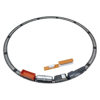 Set multifunctional cu tre, gara cu semnalizare, are muzica si lumini, multicolor, din plastic , ATS, pentru copii Set multifunctional cu tre, gara cu semnalizare, are muzica si lumini, multicolor, din plastic , ATS, pentru copii