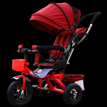 Tricicleta copii 3 in 1, multifunctionala ,culoare visiniu ,scaun reversibil cu spatar, sonerie,cosulet,pentru copii cu varsta intre 9 luni si 5 ani Tricicleta copii 3 in 1, multifunctionala ,culoare visiniu ,scaun reversibil cu spatar, sonerie,cosulet,pentru copii cu varsta intre 9 luni si 5 ani