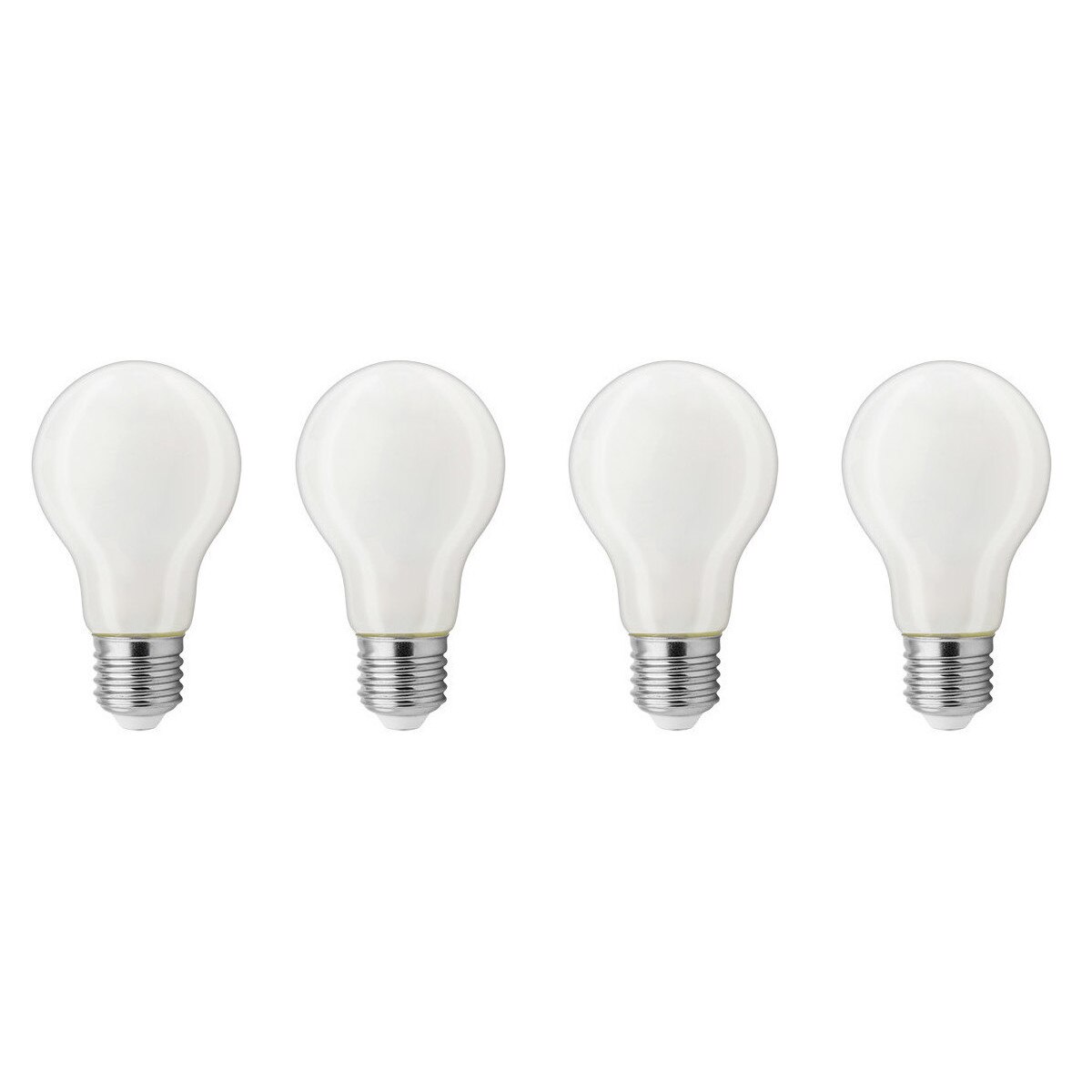 Pachet 4 buc LED General Electric clasic, sticla, 8W (60W), E27, 810 lm, A+, 8.000 ore, lumina calda, ne-dimabil, perlat