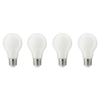 Pachet 4 buc LED General Electric clasic, sticla, 8W (60W), E27, 810 lm, A+, 8.000 ore, lumina calda, ne-dimabil, perlat Pachet 4 buc LED General Electric clasic, sticla, 8W (60W), E27, 810 lm, A+, 8.000 ore, lumina calda, ne-dimabil, perlat