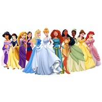 Set 10 vafe pentru tort - Fetite