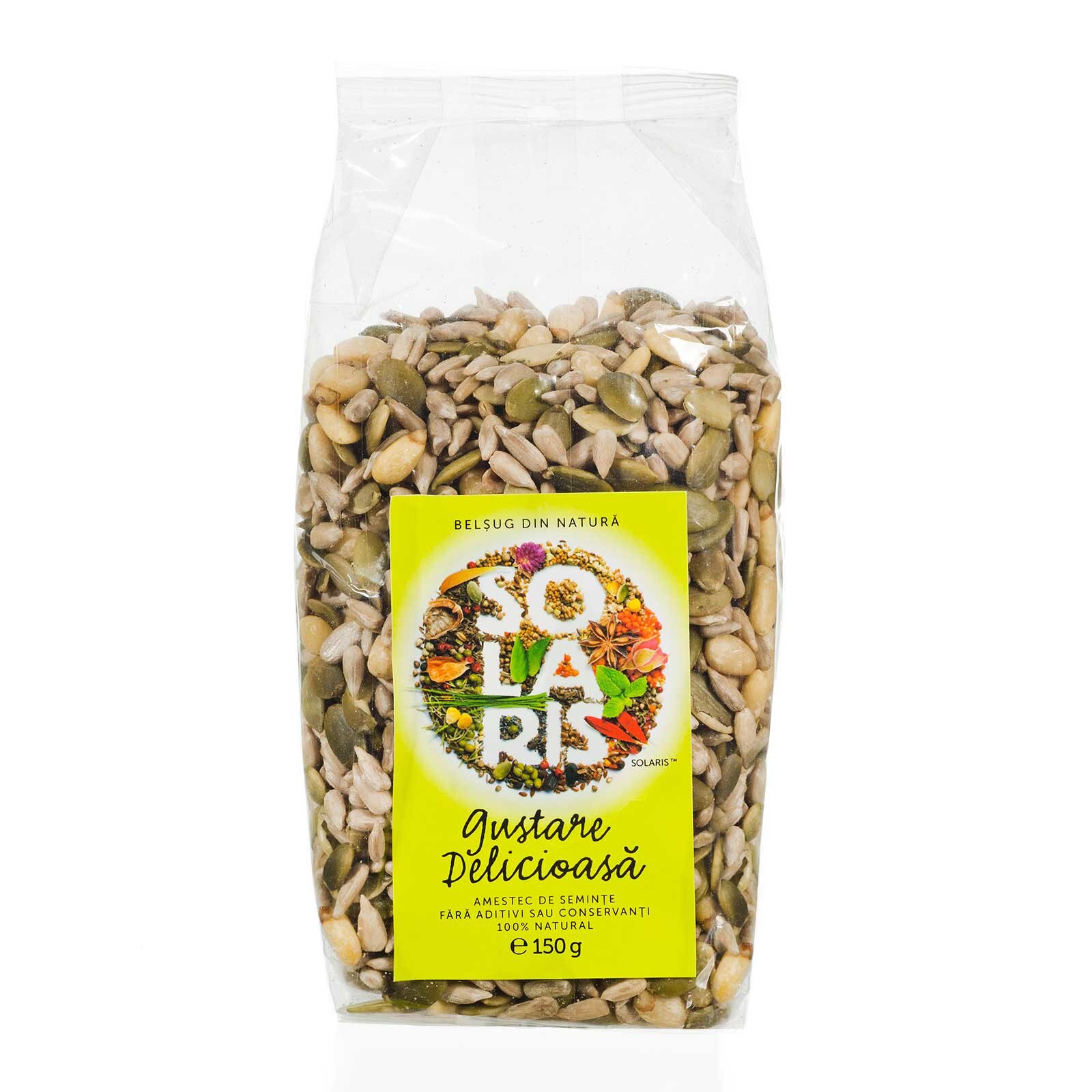 Gustare Delicioasa - Amestec de Seminte, Solaris, 150 g