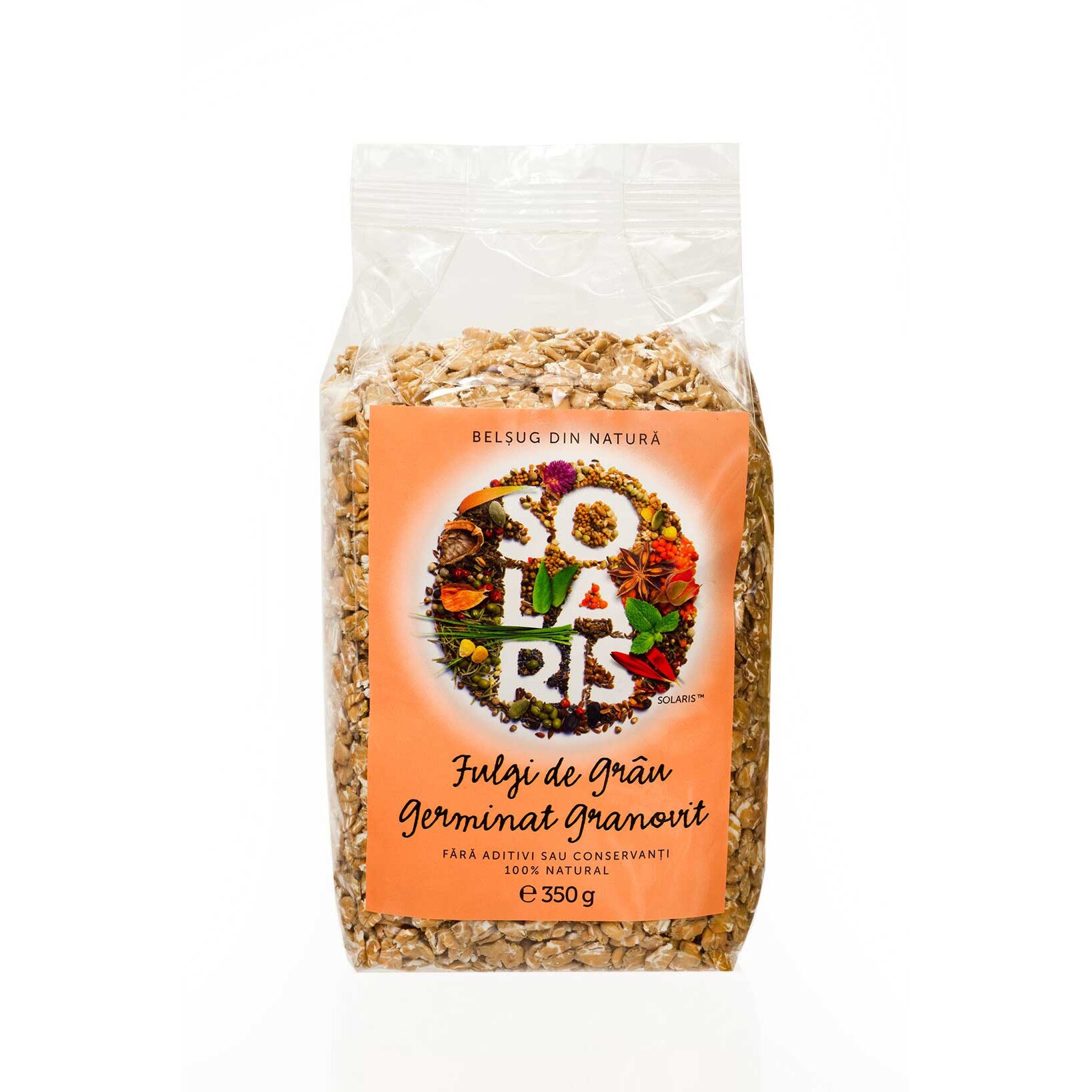 Fulgi de Grau germinat Solaris, 350g
