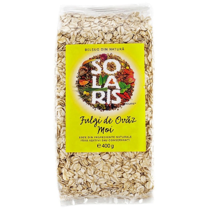 Fulgi de Ovaz moi, Solaris, 400 grame