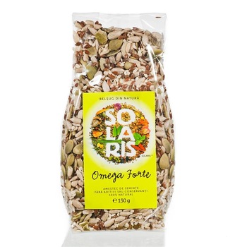 Amestec de Seminte Omega Forte Solaris 150gr Amestec de Seminte Omega Forte Solaris 150gr