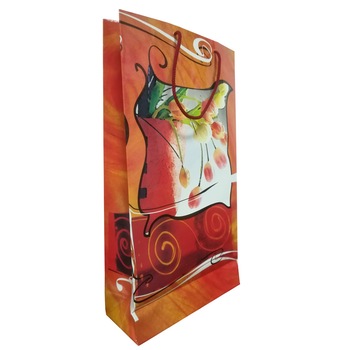 Pungi cadou din carton alb DCL, Sacose cadou, imprimate, 150x60x280 mm, set 10 buc Pungi cadou din carton alb DCL, Sacose cadou, imprimate, 150x60x280 mm, set 10 buc