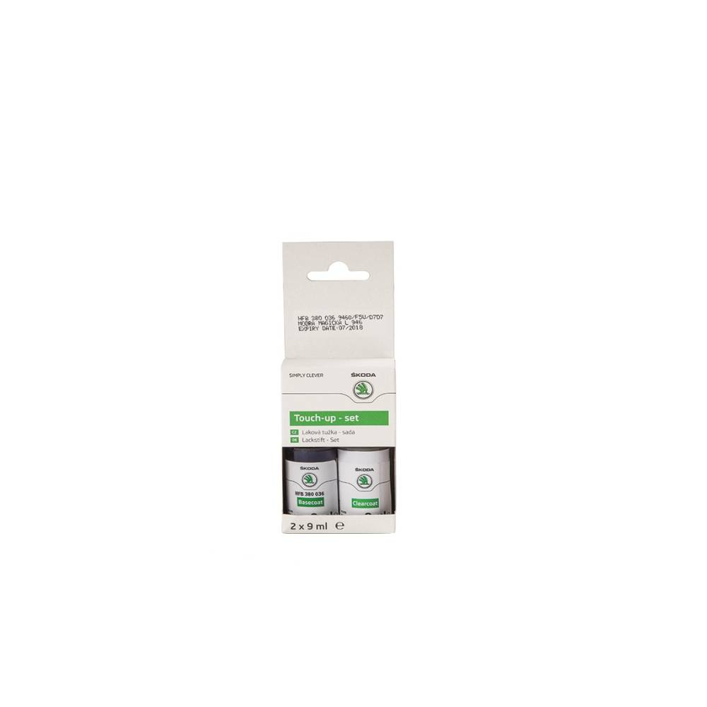 Kit Retusare Vopsea 18 ml DEEP BLUE 9460/F5U/D7D7, Skoda, Albastru