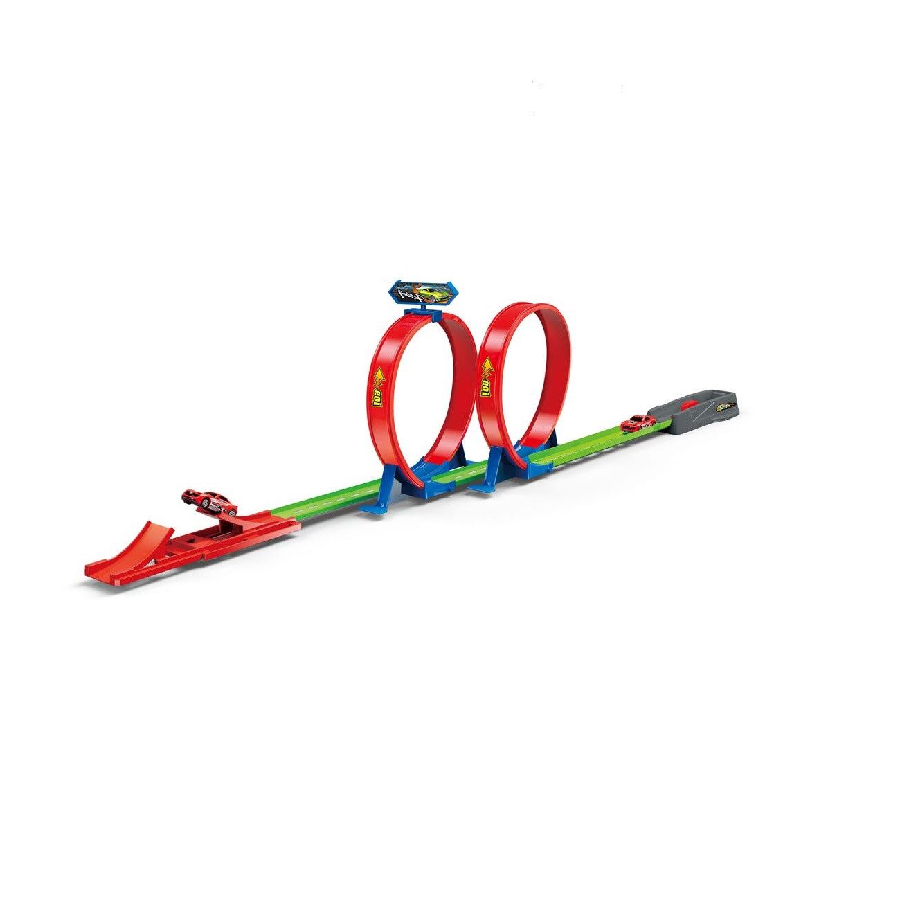 Pista de lansare 143 cm masini pentru copii + 1 masina , ATS + 3 ani
