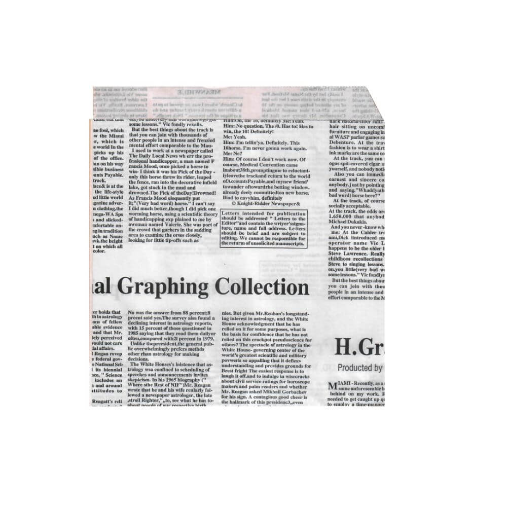 Bax 2000 Coltare Hamburger, 16.5x17 cm, Model Ziar, 35 g/m², Rezistenta la Grasimi