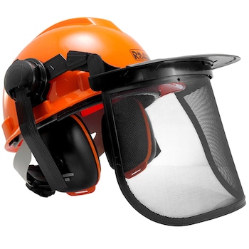 Casca protectie cu viziera si antifoane Casca protectie cu viziera si antifoane