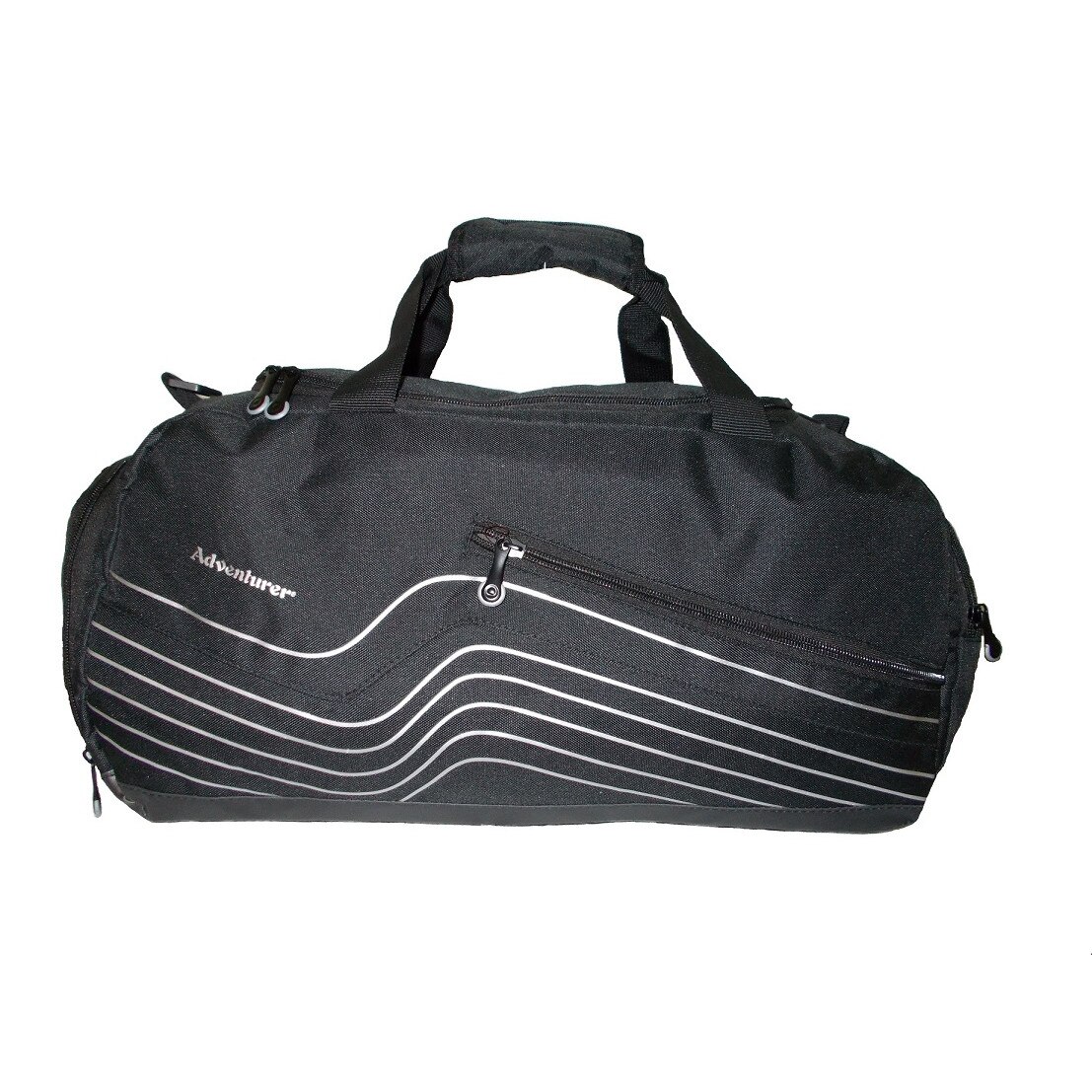 Geanta voiaj BT3103 Negru cu dungi gri