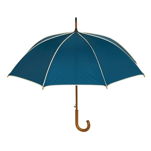 Umbrela Weser Waltz, automata, bleumarin/bej, Ø103 cm