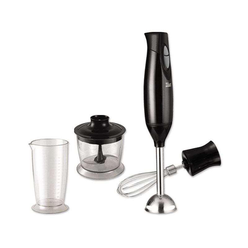 Mixer vertical 8259 Zilan, capacitate 700 ml, 300W, Negru