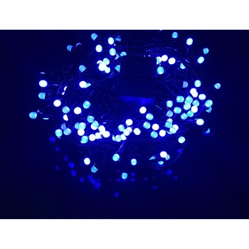 Instalatie de Craciun, 8 m, liniara Albastra, 100 leduri Q8, SDX, 5813B / ghirlanda luminoasa Instalatie de Craciun, 8 m, liniara Albastra, 100 leduri Q8, SDX, 5813B / ghirlanda luminoasa