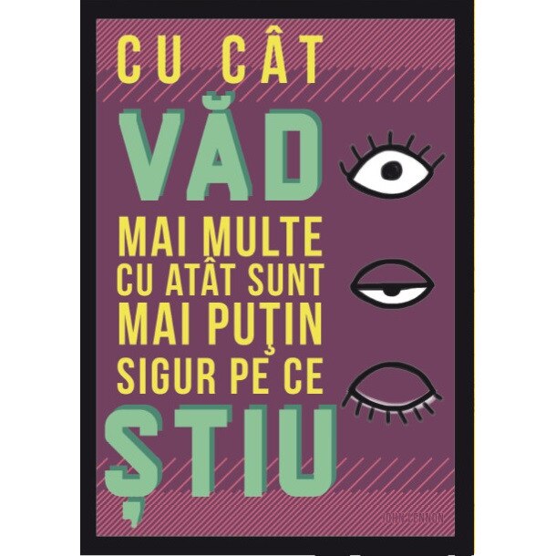 Tablou cu mesaj motivational, SPS, 30 x 42 cm, colorat, 1 buc.