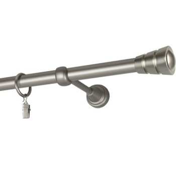 Galerie simpla Corso, grosime 19mm, crom mat, 160 cm Galerie simpla Corso, grosime 19mm, crom mat, 160 cm