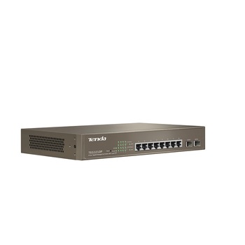 Switch PoE Tenda TEG3210 PV1.0 cu management 8G+2SFP Switch PoE Tenda TEG3210 PV1.0 cu management 8G+2SFP