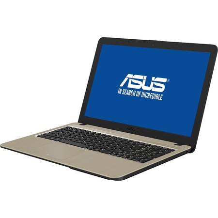 Laptop ASUS VivoBook 15 X540UA cu procesor Intel® Core™ i3-7020U pana la 2.30 GHz, Kaby Lake, 15.6", Full HD, 4GB, 1TB, Intel® HD Graphics 620, Endless OS, Chocolate Black