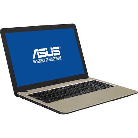 Laptop ASUS X540UB cu procesor Intel® Core™ i3-7020U 2.30 GHz, Kaby Lake, 15.6", Full HD, 4GB, 256GB SSD, NVIDIA GeForce MX110 2GB, Endless OS, Chocolate Black