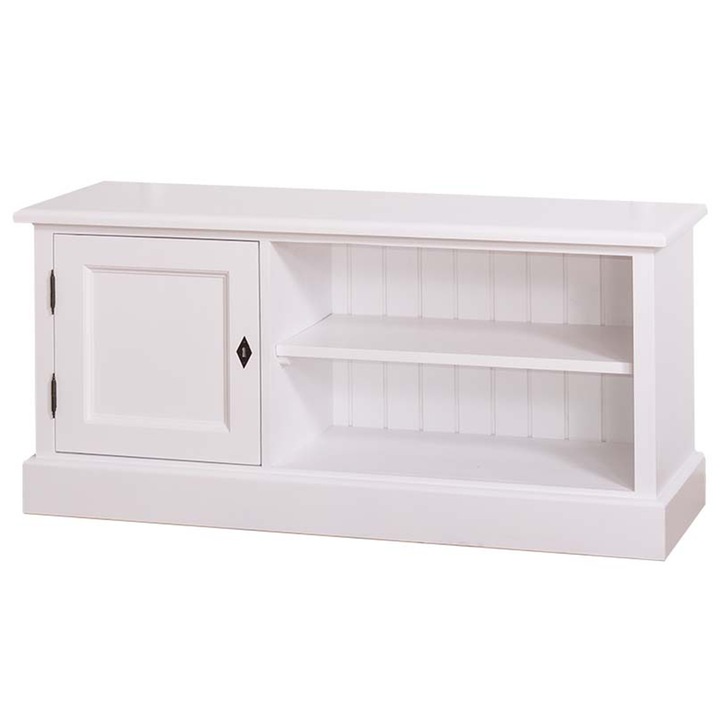 Szel-Mob TV komód, 1 ajtó és 1 polc, festett