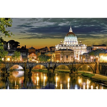 Tablou canvas Roma, basilica Sfantul Petru, 90 x 60 cm Tablou canvas Roma, basilica Sfantul Petru, 90 x 60 cm