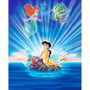 Tablou canvas Mica sirena II, 45 x 30 cm Tablou canvas Mica sirena II, 45 x 30 cm