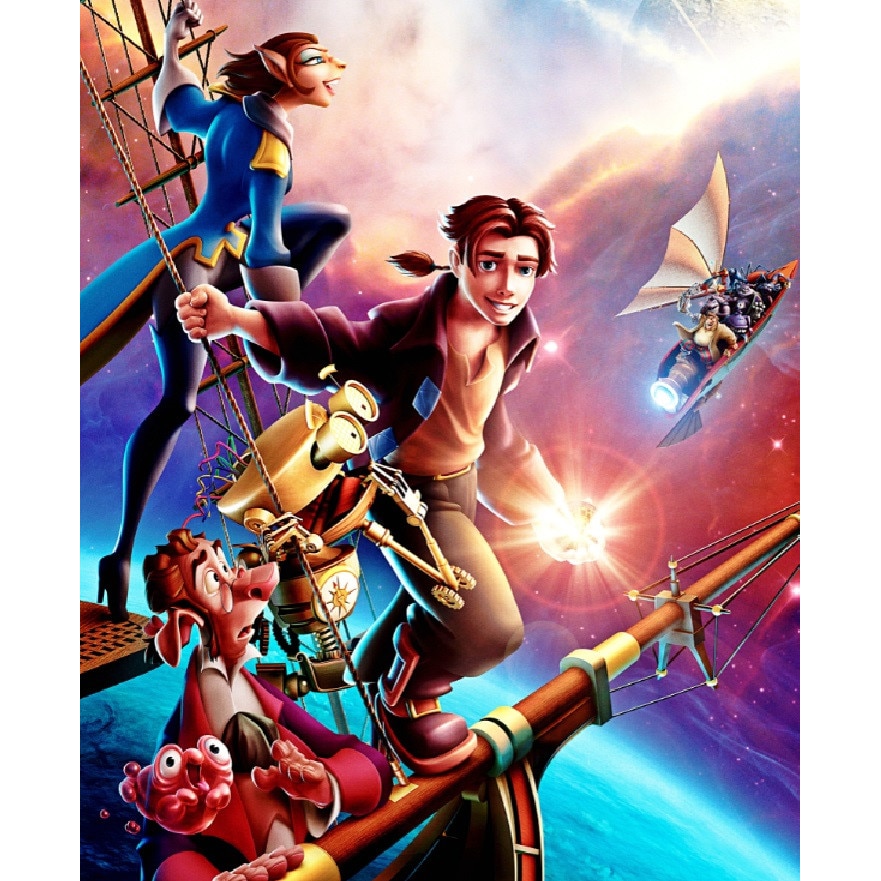 Autocolant Planeta comorilor2, 135 x 225 cm