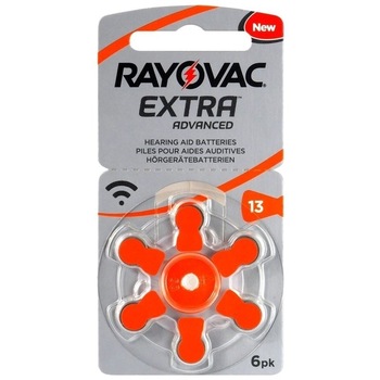 Baterii pentru proteze auditive RAYOVAC 13 PR 48 Zinc-Aer 0% mercur 6 baterii / set Baterii pentru proteze auditive RAYOVAC 13 PR 48 Zinc-Aer 0% mercur 6 baterii / set