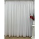 Perdea voal simplu culoare alb Basic Liz Line, cu rejansa 600x245cm - RD036M