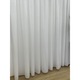 Perdea voal simplu culoare alb Basic Liz Line, cu rejansa 600x245cm - RD036M