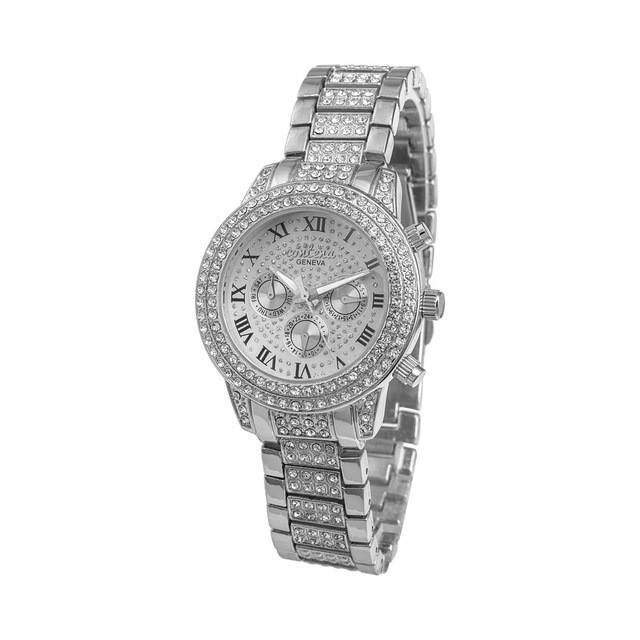 Ceas dama casual Geneva Caliente, silver