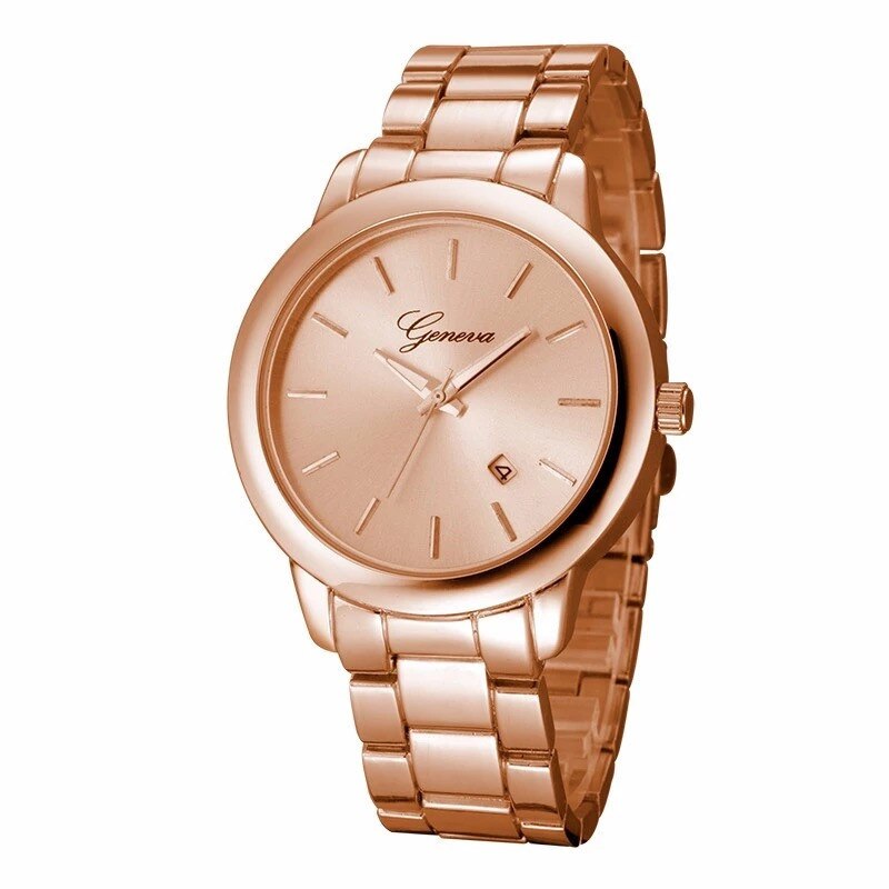 Ceas dama casual Geneva Stiletto, rose gold
