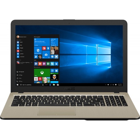 Laptop ASUS X540UB-DM551T cu procesor Intel® Core™ i3-7020U 2.30 GHz, Kaby Lake, 15.6", Full HD, 4GB, 1TB, NVIDIA GeForce MX110 2GB, Microsoft Windows 10, Chocolate Black