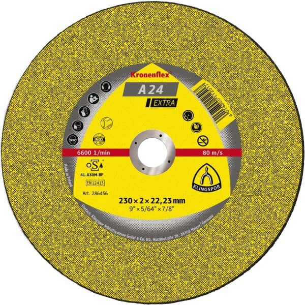 Discuri debitare, Klingspor, A24 extra, 115x2,5mm