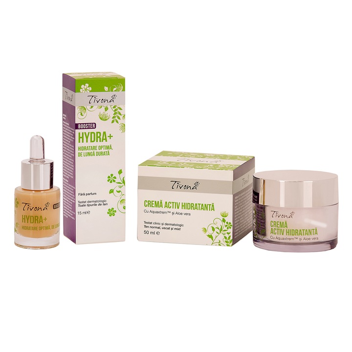 Bőrhidratáló készlet, 50 ml + 15 ml