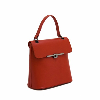 Geanta dama,Zea,piele naturala,orange Geanta dama,Zea,piele naturala,orange