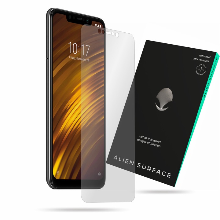 Alien Surface, Xiaomi Pocophone F1, képernyővédő fólia