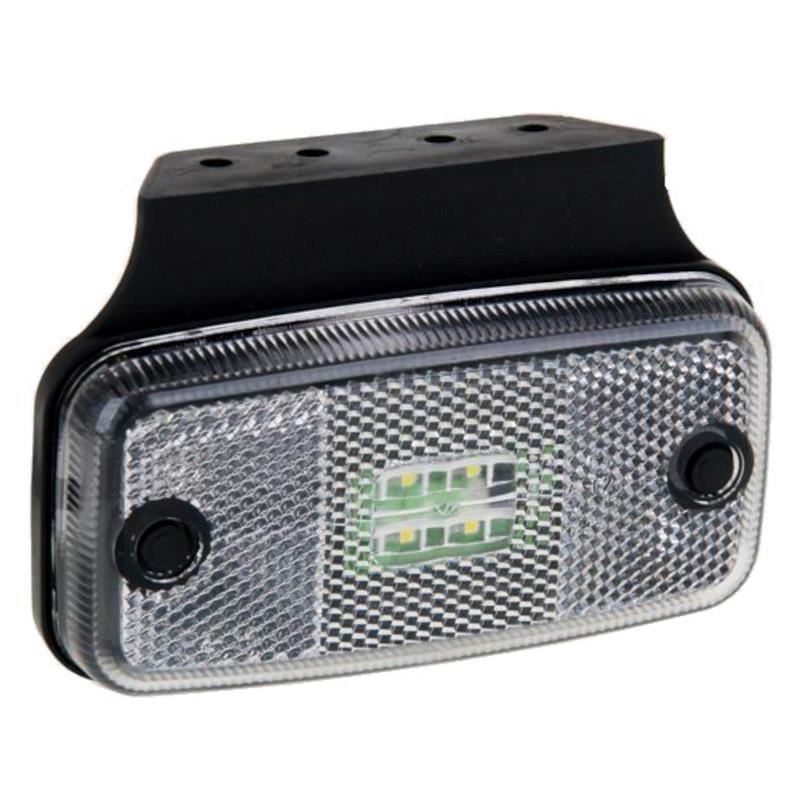 Lampa gabarit 110x54, LED, alba, cu suport, 12-36V, FT-019B+K Fristom