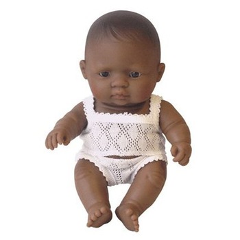 Papusa Miniland Bebelus Fetita Latinoamericanca 21 cm Papusa Miniland Bebelus Fetita Latinoamericanca 21 cm