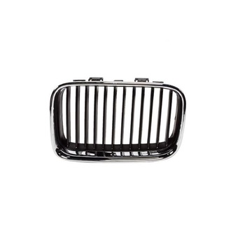 Grila radiator BMW Seria 3 E36 (1991-1996) stanga negru/crom Grila radiator BMW Seria 3 E36 (1991-1996) stanga negru/crom