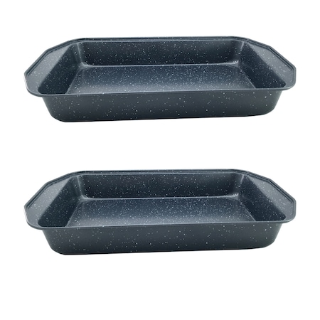 Set 2 Tavi Cuptor Vanora Non Stick 39x26x5 5 Cm Emag Ro