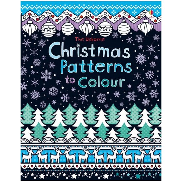 Christmas Patterns to colour, Kirsteen Rogers