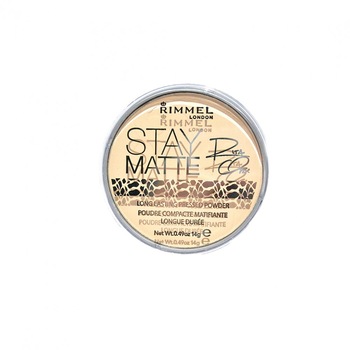 Pudra compacta cu minerale pentru un look natural mat Rimmel Stay Matte Rita Ora, Transparent, 14g Pudra compacta cu minerale pentru un look natural mat Rimmel Stay Matte Rita Ora, Transparent, 14g
