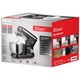 Stand Mixer multifunctional Hurricane, 1000W, bol inox detasabil 4.5L, 6 viteze + pulse, miscare planetara, Negru