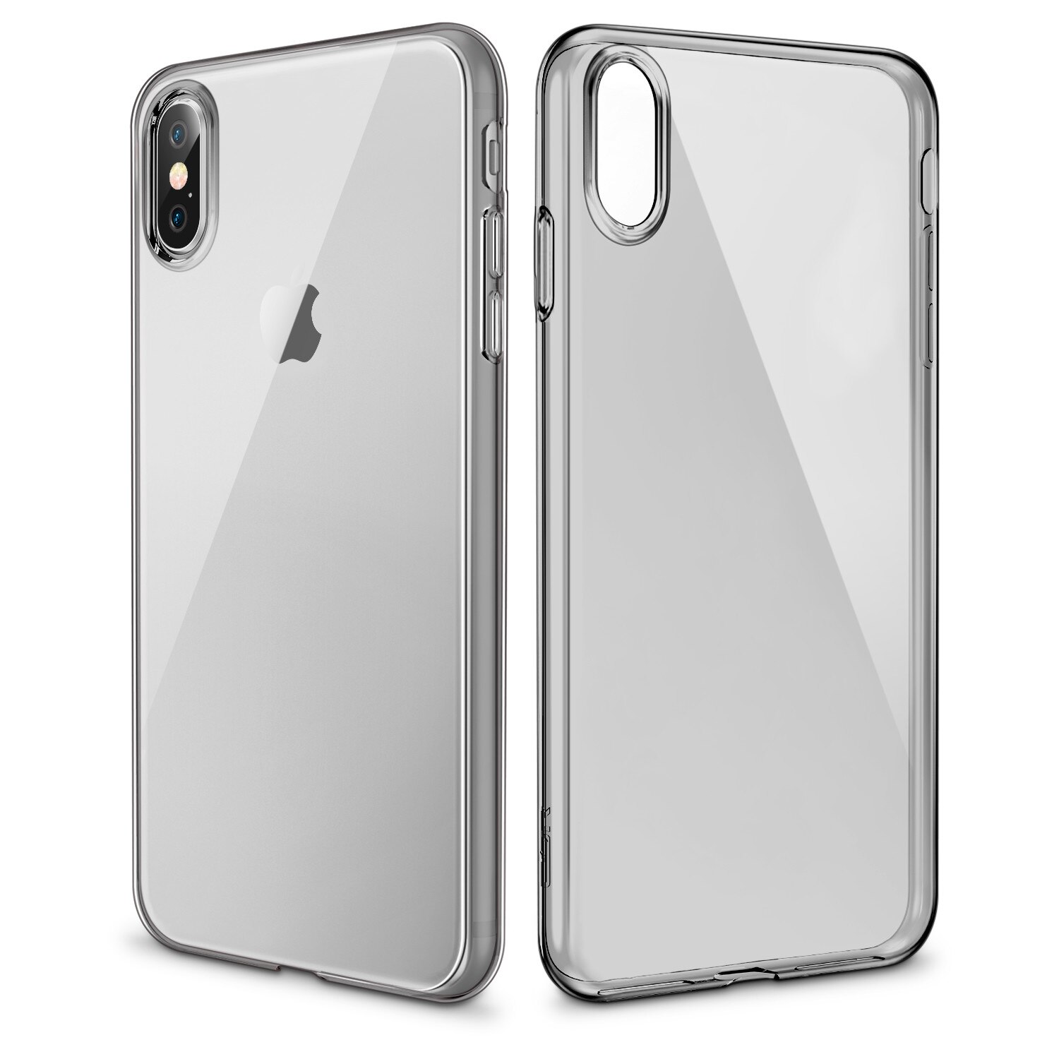 Husa slim ESR Eseential Zero iPhone X, Clear Black
