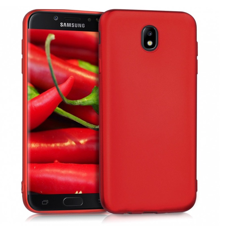 Кейс за Samsung Galaxy J5 2017, MyStyle Perfect Fit, червен