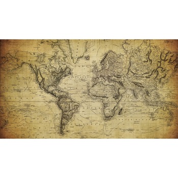 Fototapet Harta lumii 300 x 200 cm Fototapet Harta lumii 300 x 200 cm