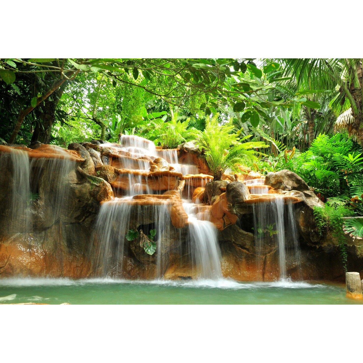 Fototapet Cascada din Costa Rica (270 x 255 cm)